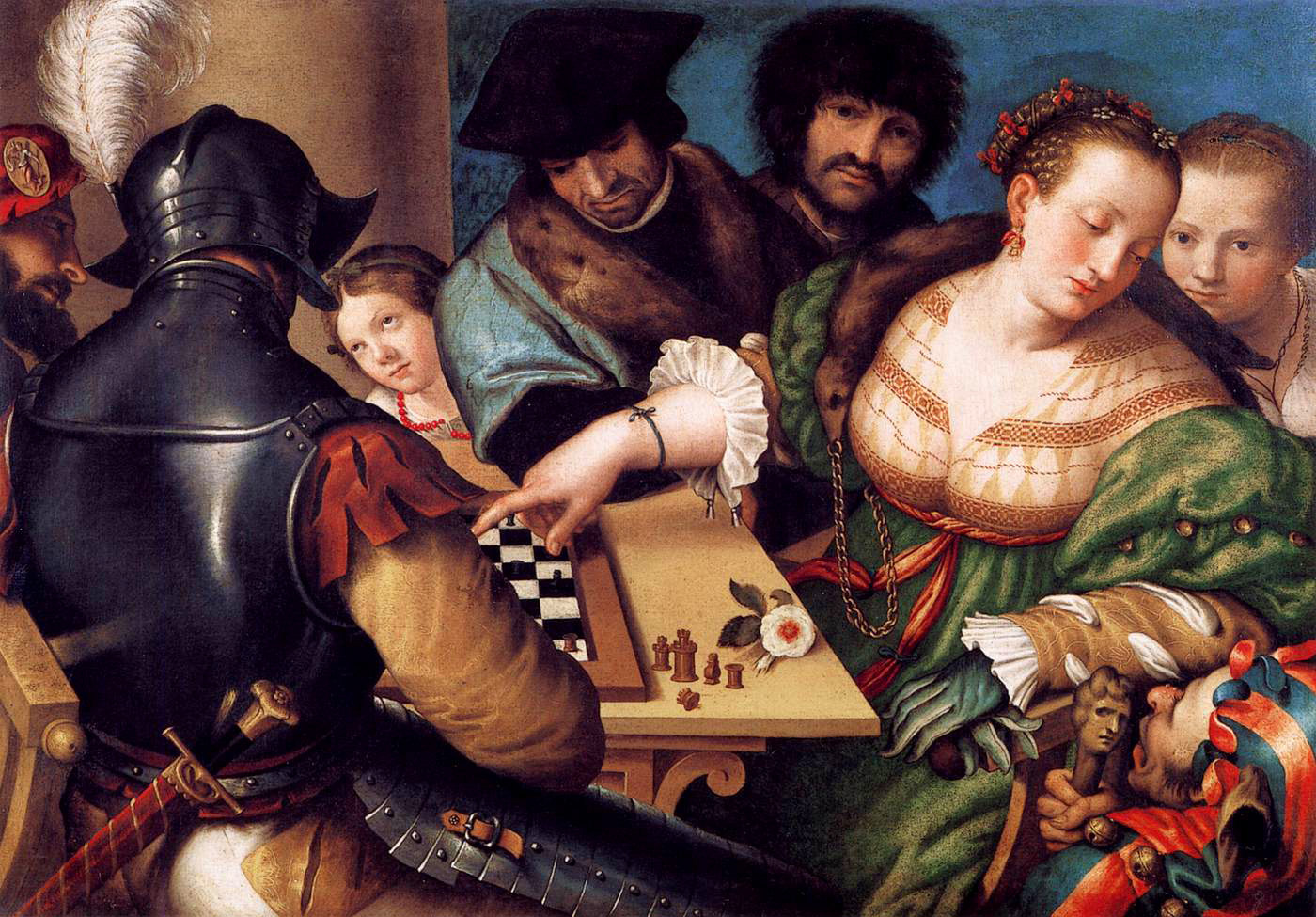 the chess players